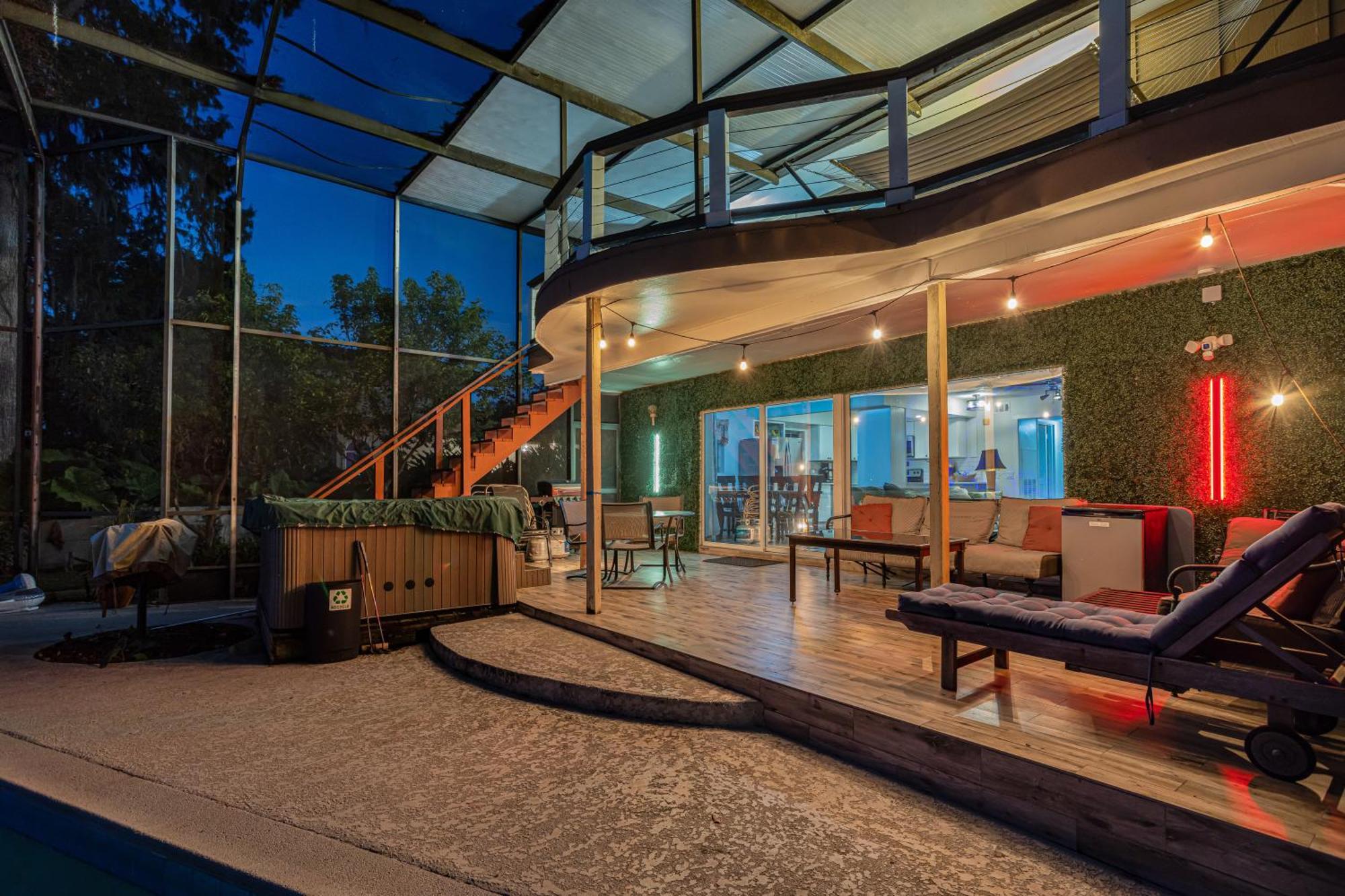 Spacious Lakefront House With Pool, Hottub, & Boating Orlando Exterior photo